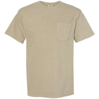 Garment-Dyed Heavyweight Pocket T-Shirt - Khaki