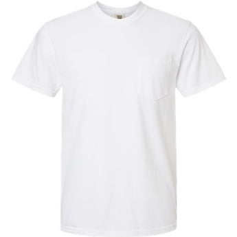 Garment-Dyed Heavyweight Pocket T-Shirt - White