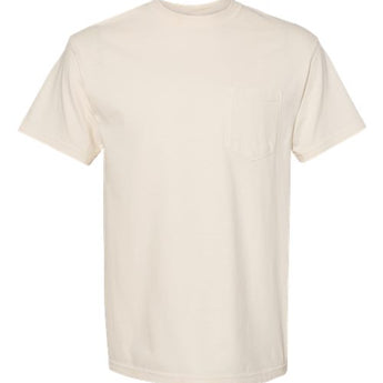 Garment-Dyed Heavyweight Pocket T-Shirt - Ivory