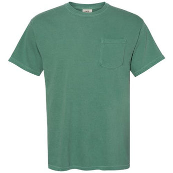 Garment-Dyed Heavyweight Pocket T-Shirt - Light Green