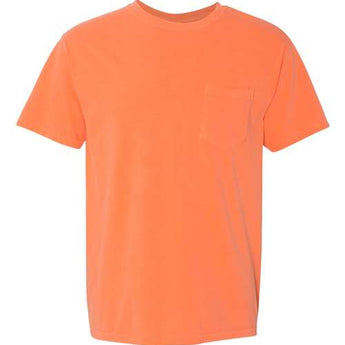 Garment-Dyed Heavyweight Pocket T-Shirt - Melon