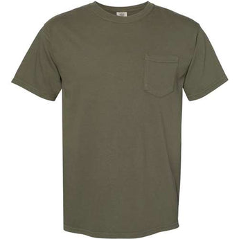 Garment-Dyed Heavyweight Pocket T-Shirt - Sage