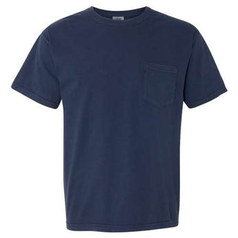 Garment-Dyed Heavyweight Pocket T-Shirt - True Navy