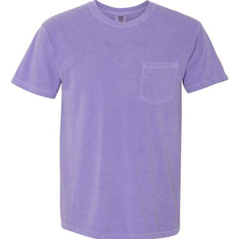 Garment-Dyed Heavyweight Pocket T-Shirt - Violet