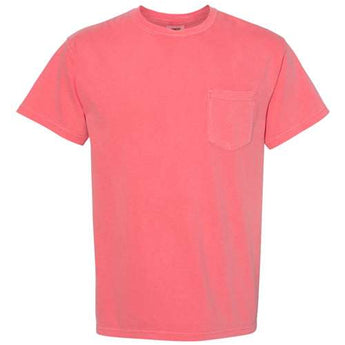 Garment-Dyed Heavyweight Pocket T-Shirt - Watermelon