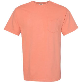 Garment-Dyed Heavyweight Pocket T-Shirt - Terracotta